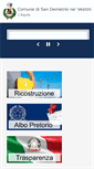 Mobile Screenshot of comune.sandemetrionevestini.aq.it